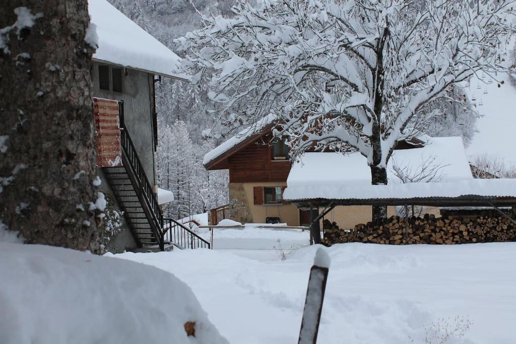 Bel Appartement - Parc National Des Ecrins Pelvoux Exterior foto